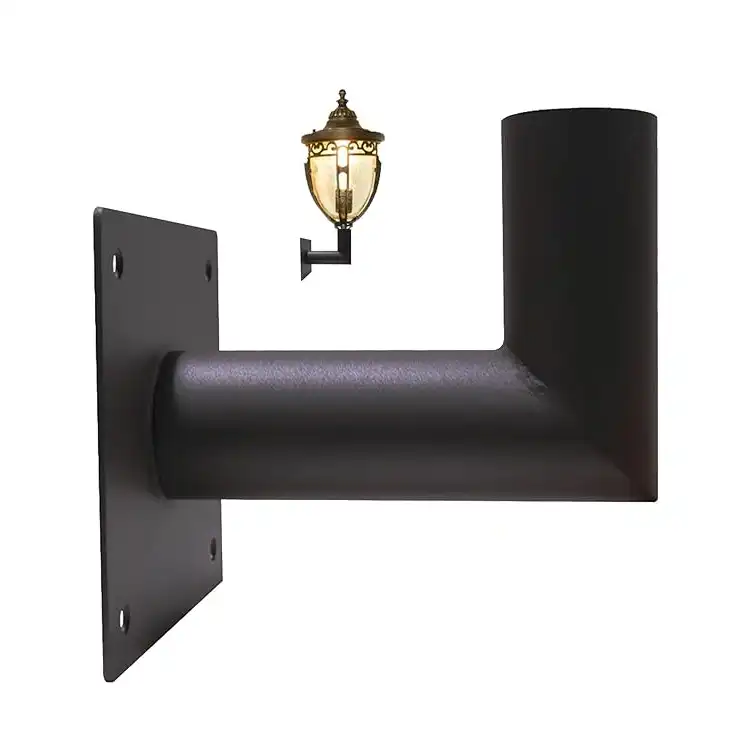 Wall mount bracket for street lights